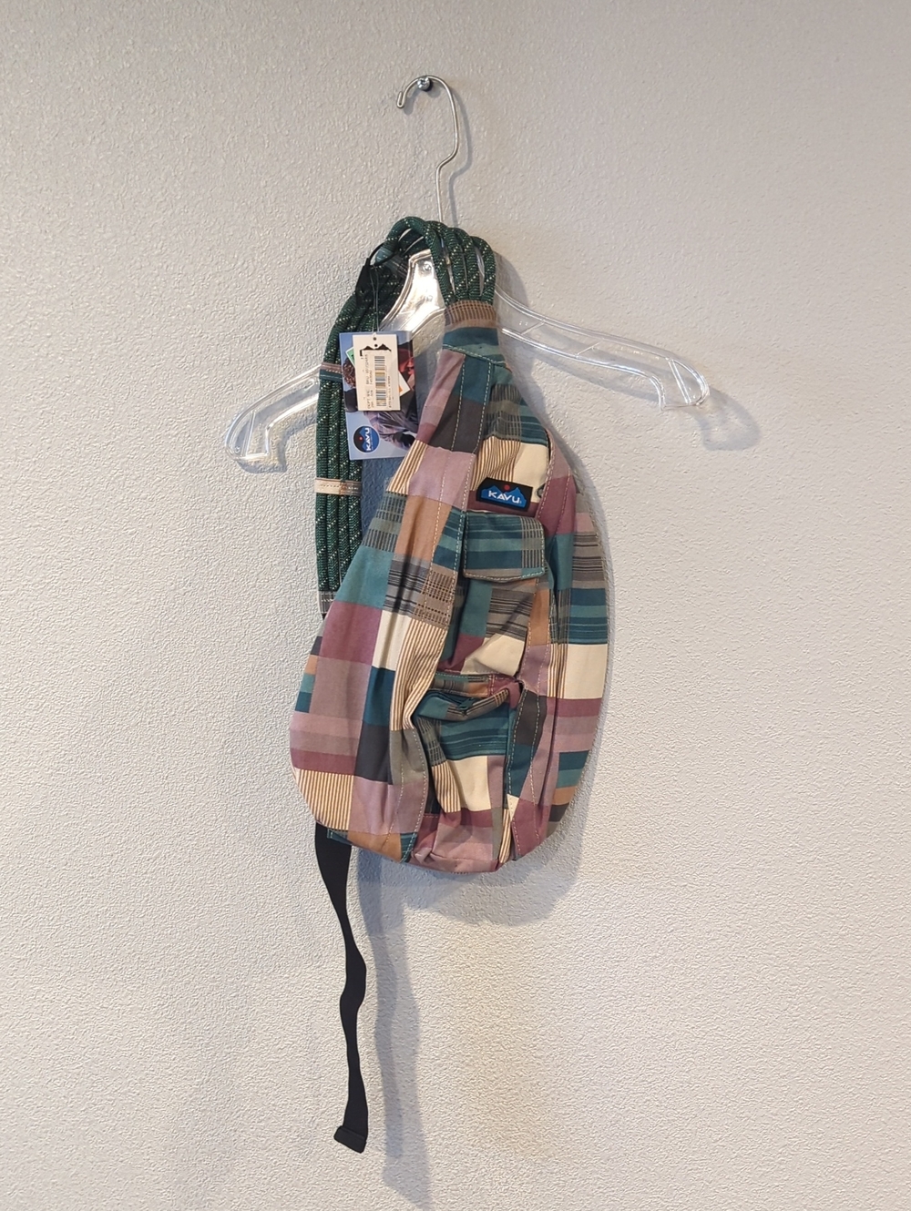 Kavu Plaid Sling Bag - Multicolor